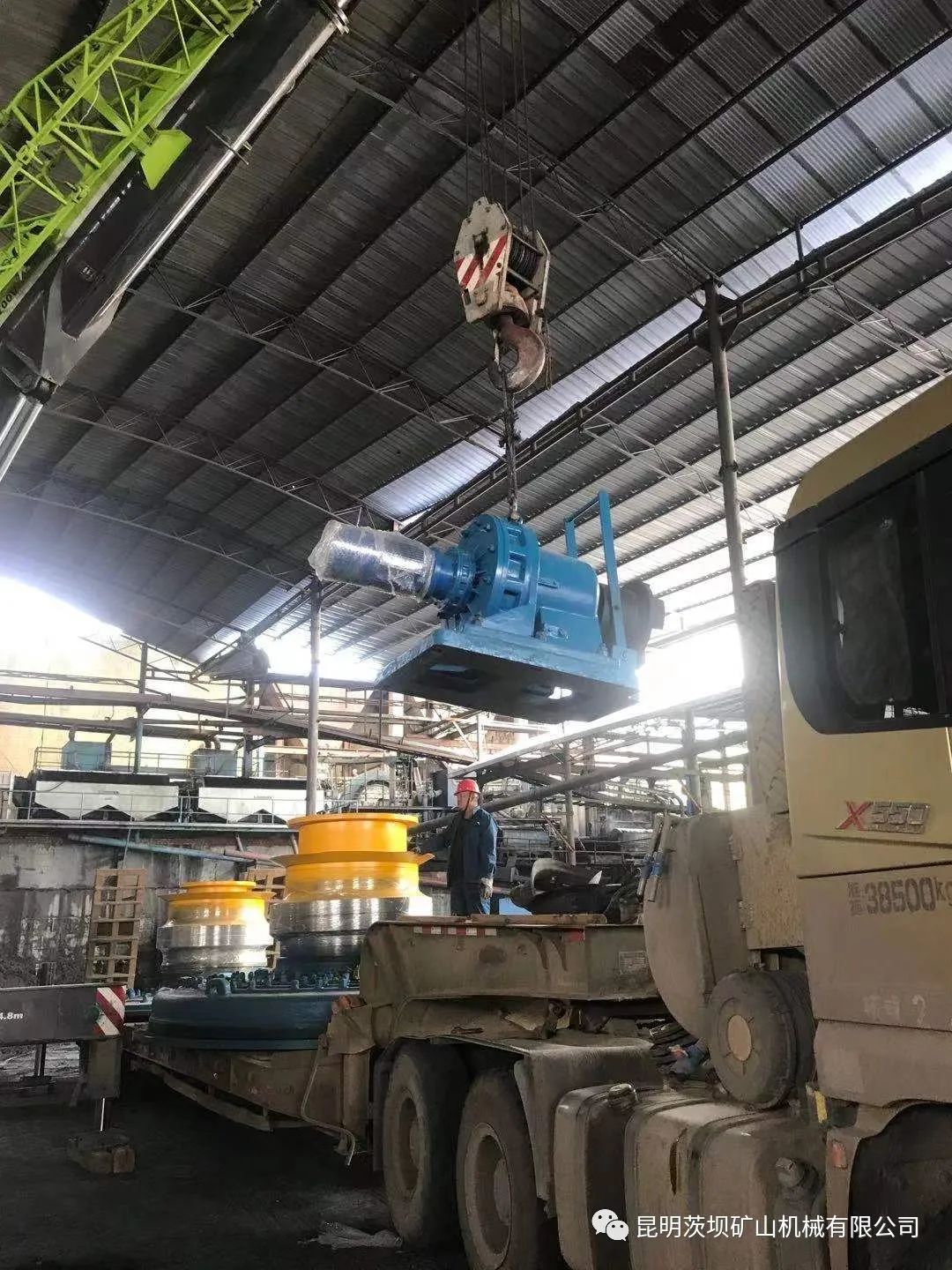 MQG-3600X6000 Ball Mill Successfully Enters the Site for Installation Company news 第6张